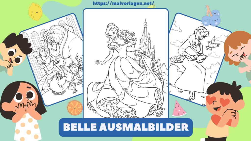 Belle Ausmalbilder