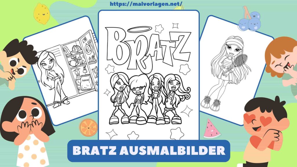 Bratz Ausmalbilder