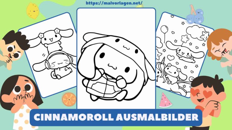 Cinnamoroll Ausmalbilder