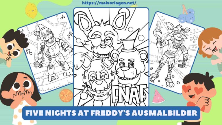 Five Nights At Freddy S Ausmalbilder