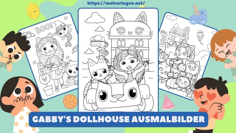 Gabby S Dollhouse Ausmalbilder