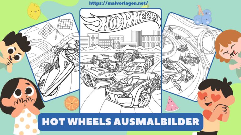 Hot Wheels Ausmalbilder