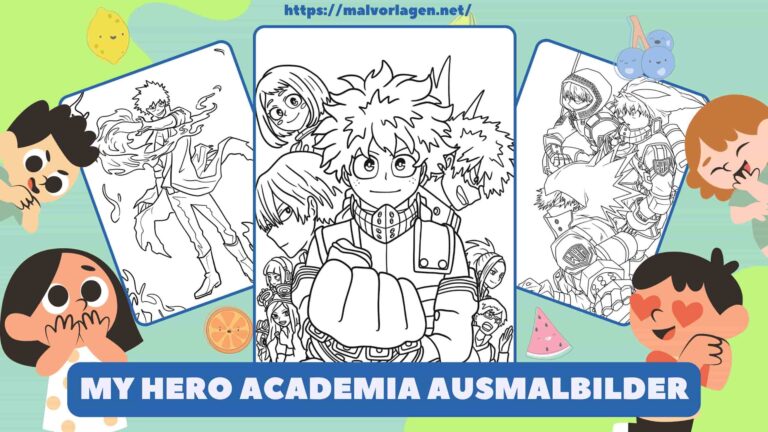 My Hero Academia Ausmalbilder