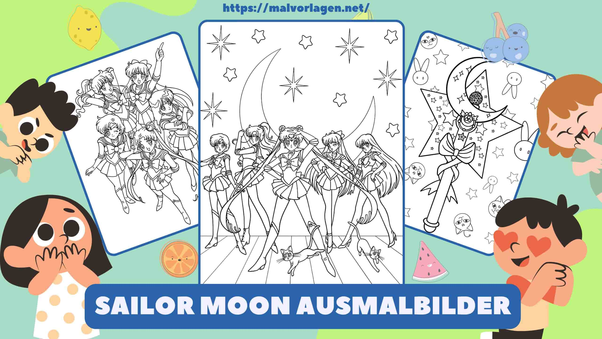 Sailor Moon Ausmalbilder