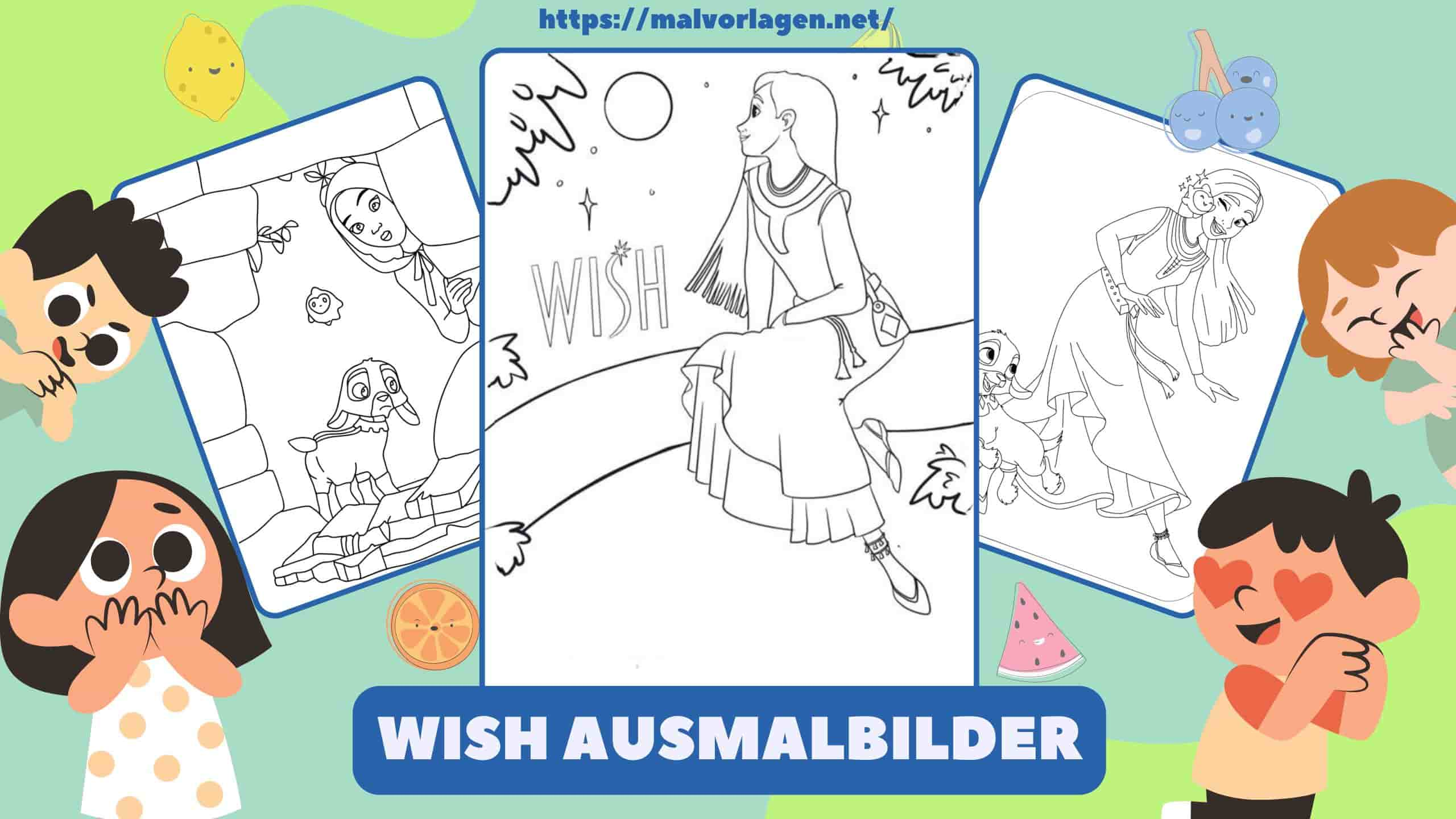 Wish Ausmalbilder