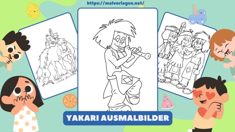 Yakari Ausmalbilder