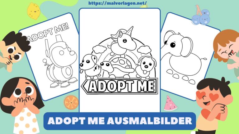 Adopt Me Ausmalbilder