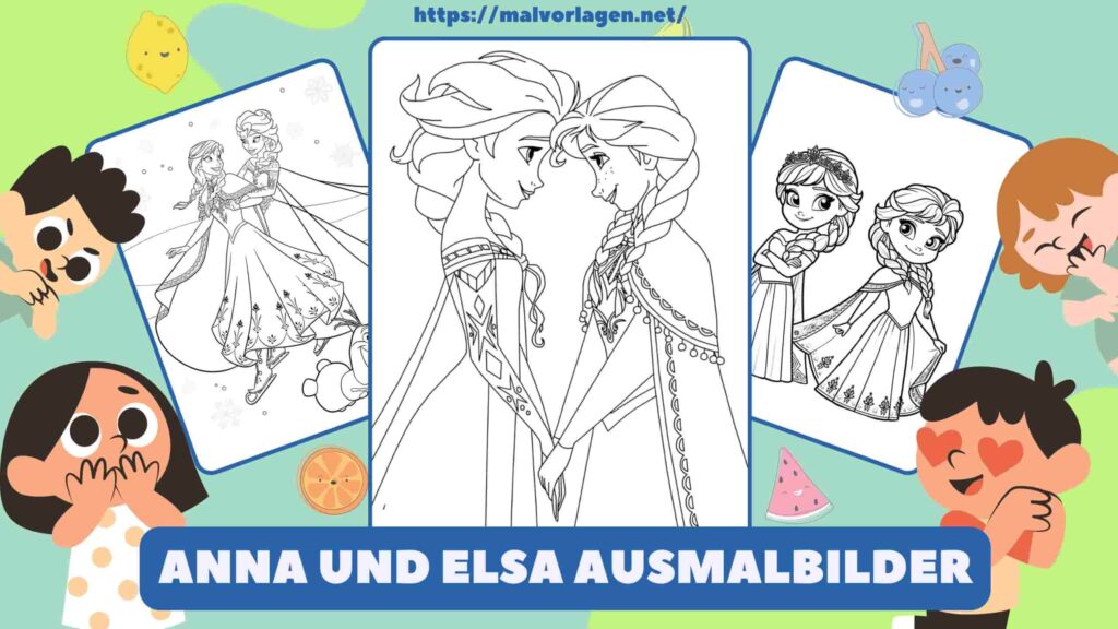 Anna Und Elsa Ausmalbilder