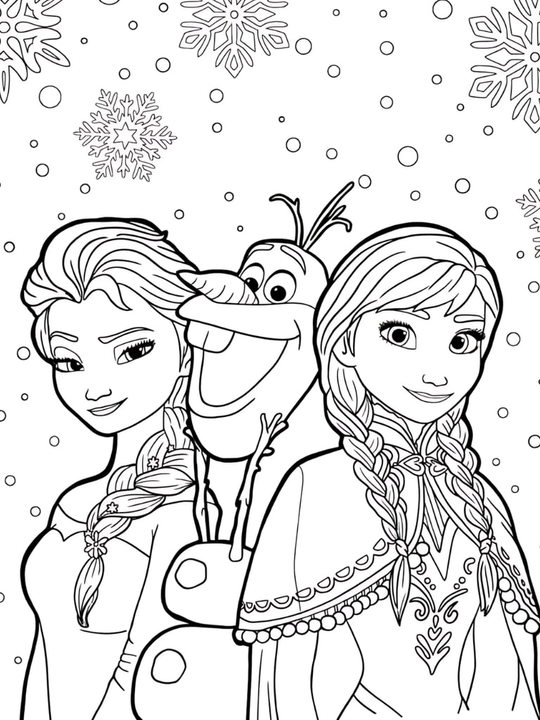 Anna Und Elsa Und Olaf