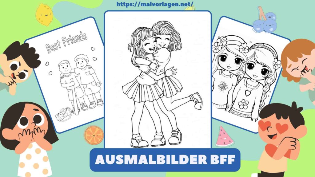 Ausmalbilder Bff