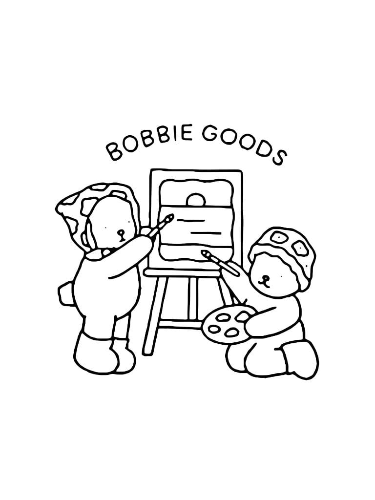 Ausmalbilder Bobbie Goods