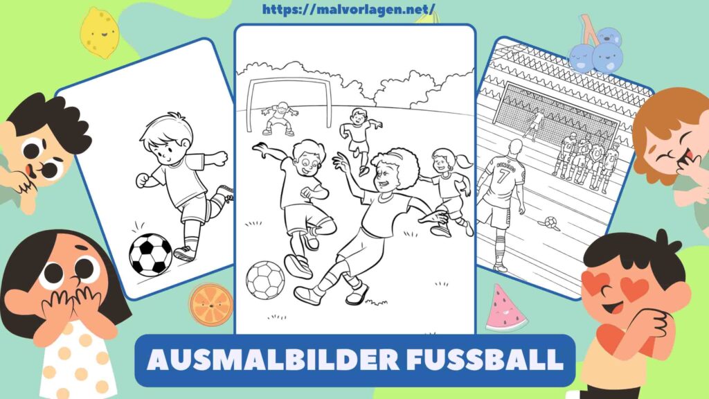 Ausmalbilder Fußball