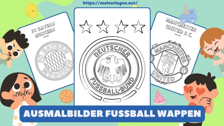 Ausmalbilder Fußball Wappen