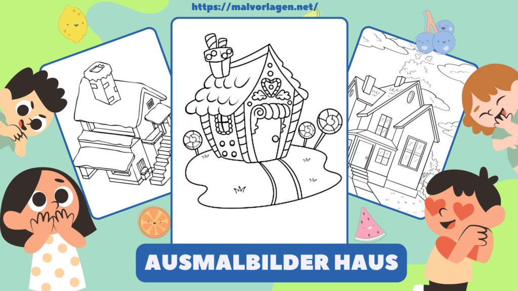 Ausmalbilder Haus