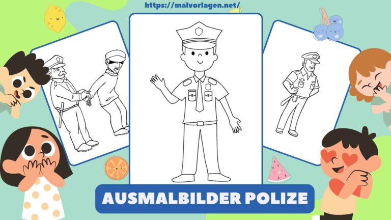 Ausmalbilder Polize