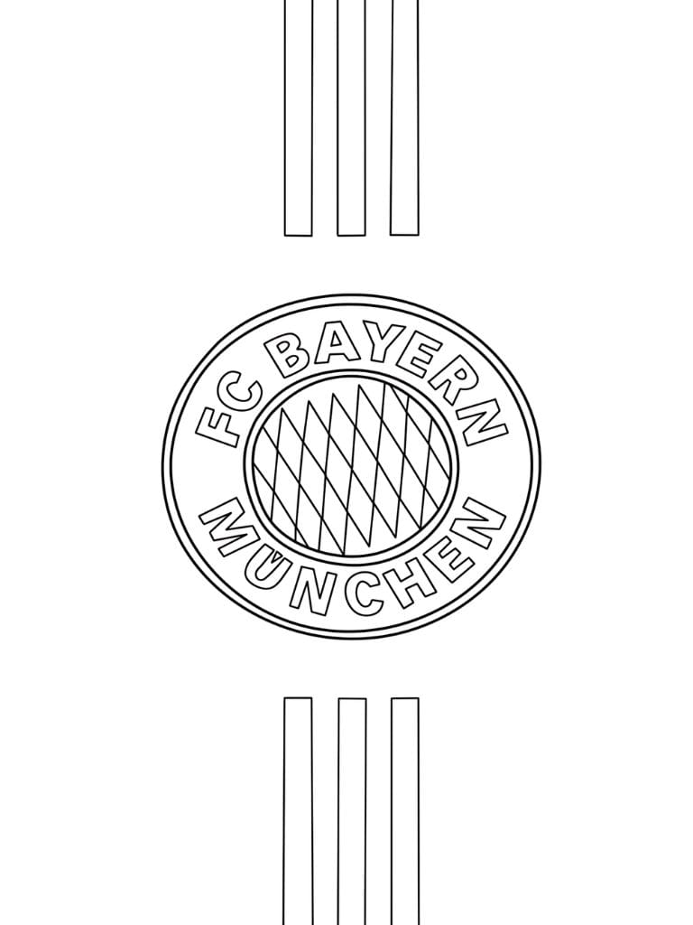 Ausmalvorlagen Bayern München Wappen