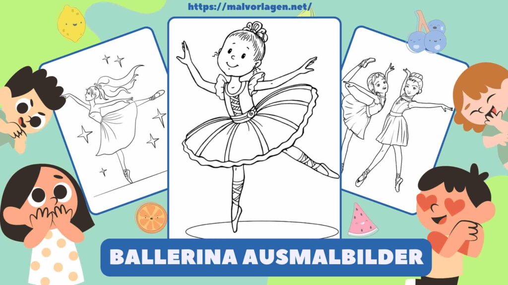 Ballerina Ausmalbilder