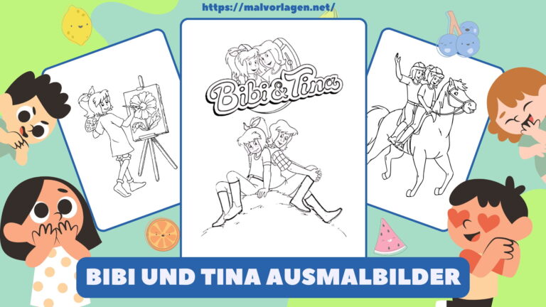 Bibi Und Tina Ausmalbilder