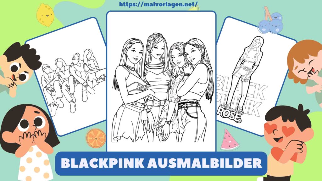 Blackpink Ausmalbilder