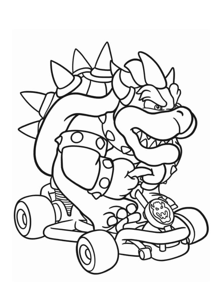 Bowser Ausmalbilder Pdf