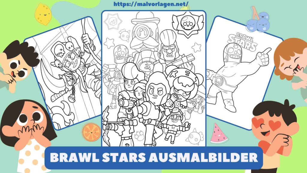 Brawl Stars Ausmalbilder