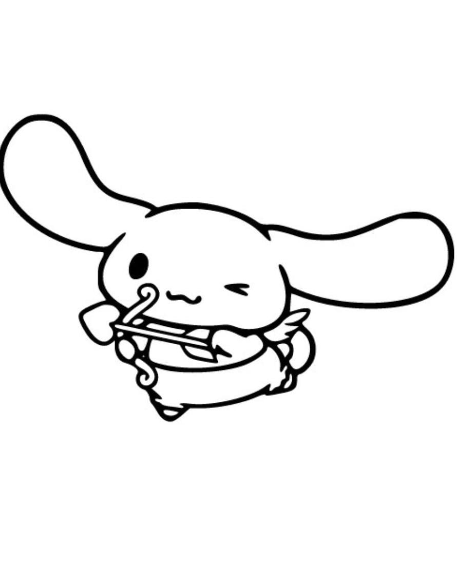 Cinnamoroll Cupid Ausmalbilder