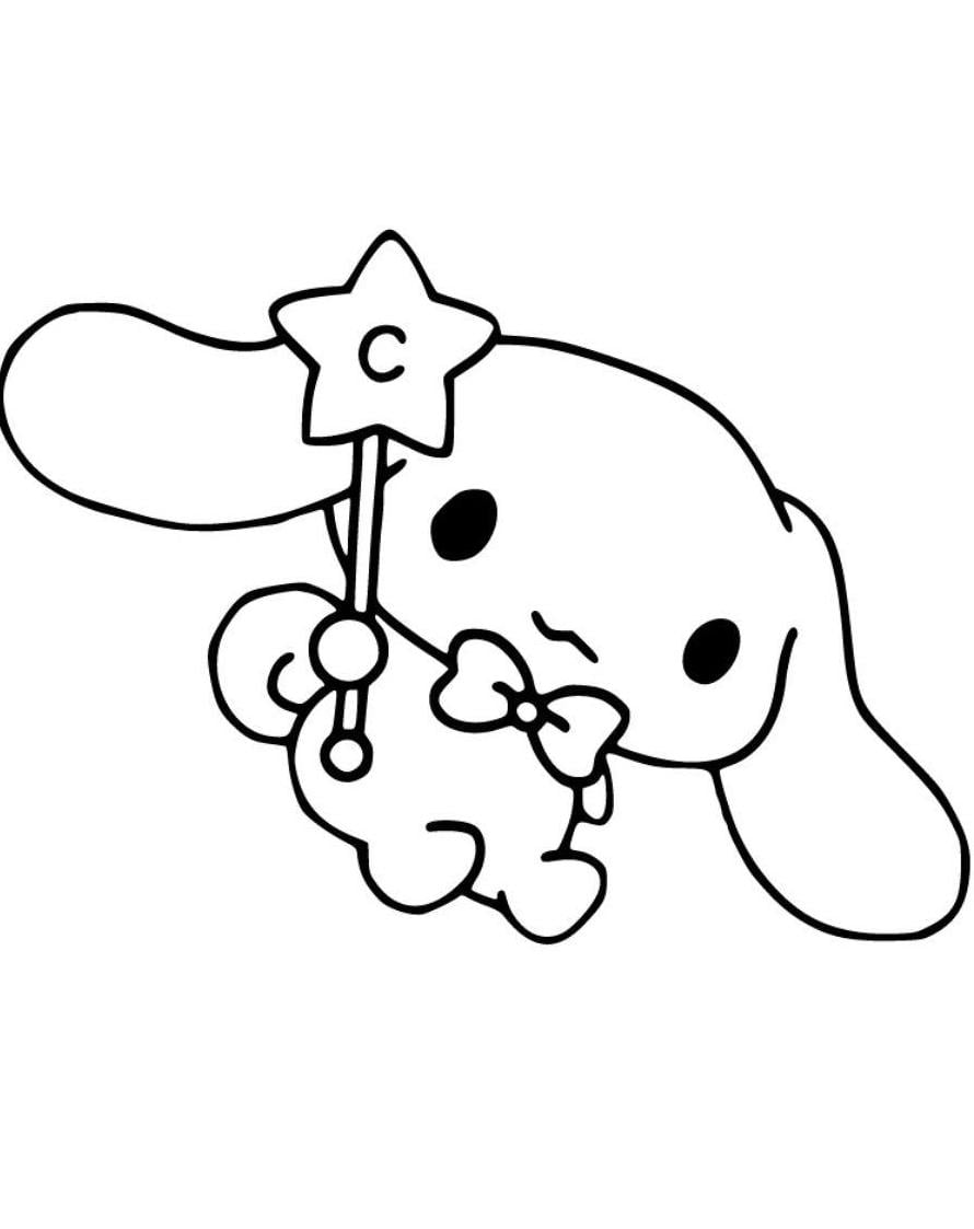 Cinnamoroll Kostenlos Ausmalbilder