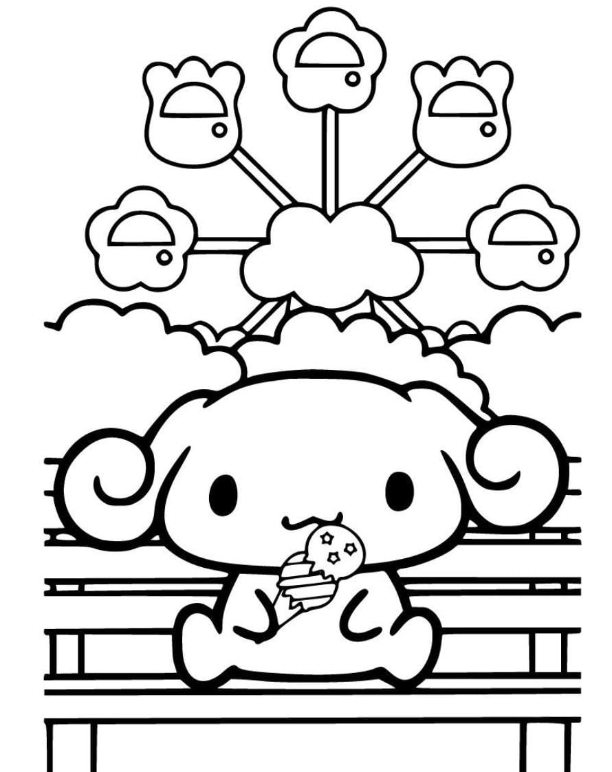 Cinnamoroll Wildpark Ausmalbilder