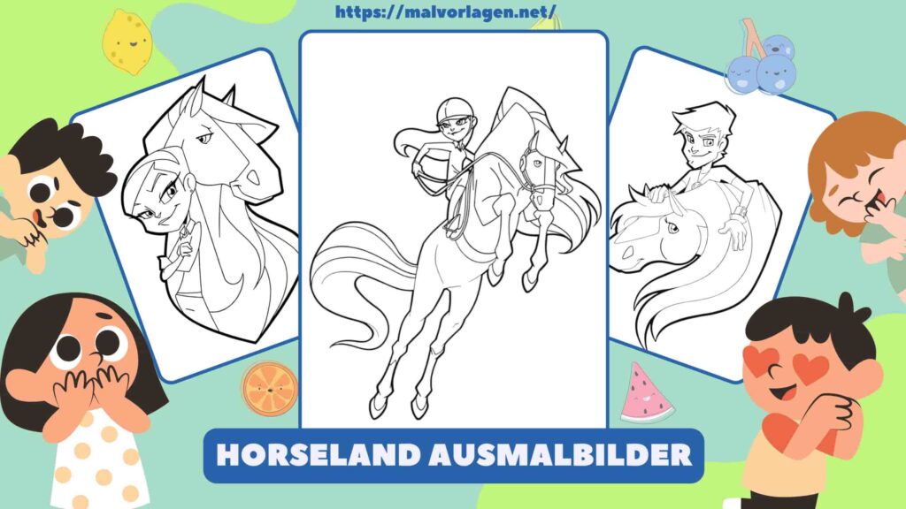 Horseland Ausmalbilder