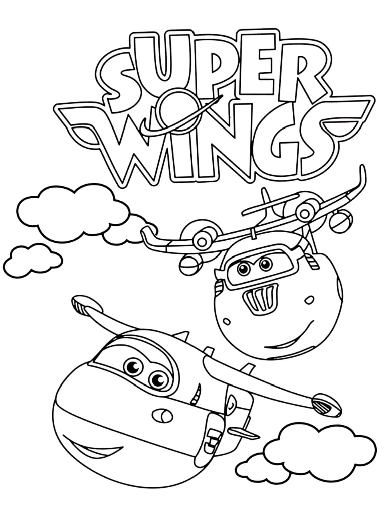 Jett Und Super Wings Logo