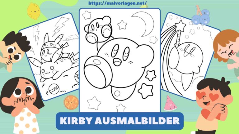 Kirby Ausmalbilder