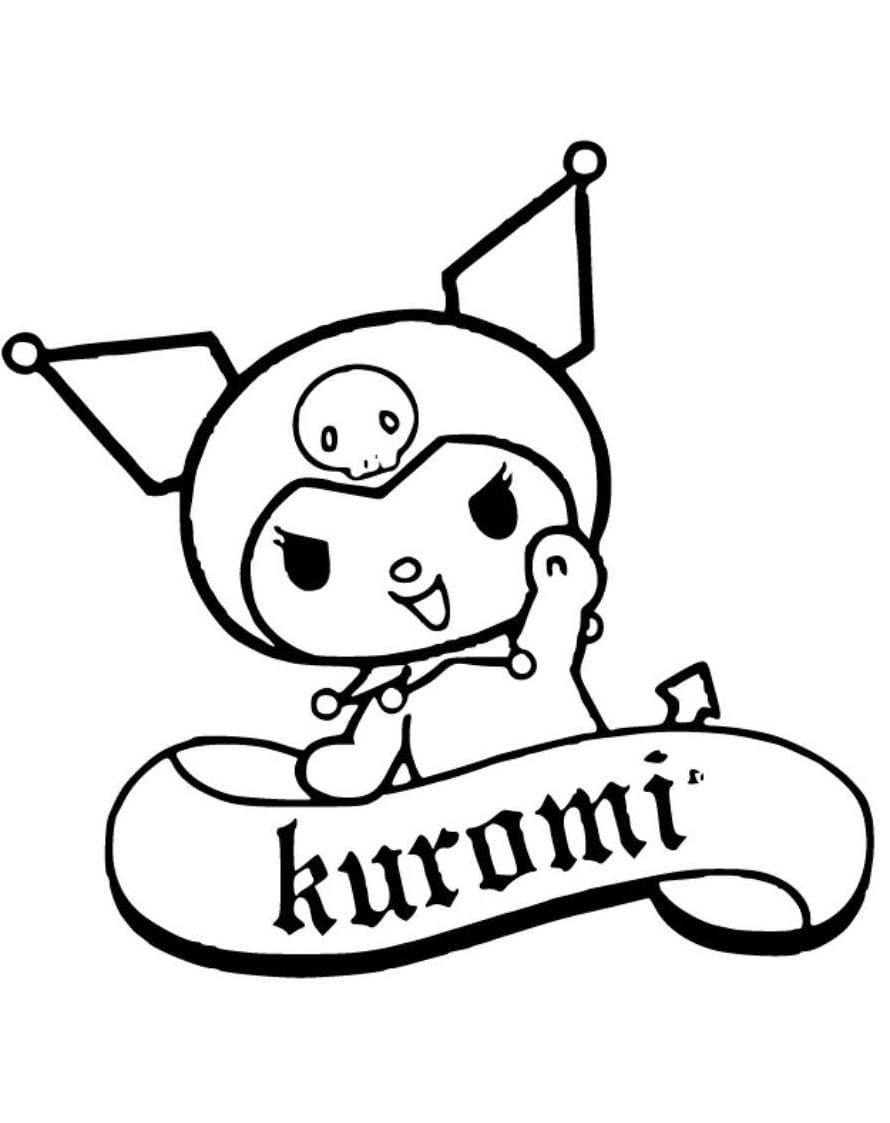 Kuromi Ausmalbilder Für Kinder