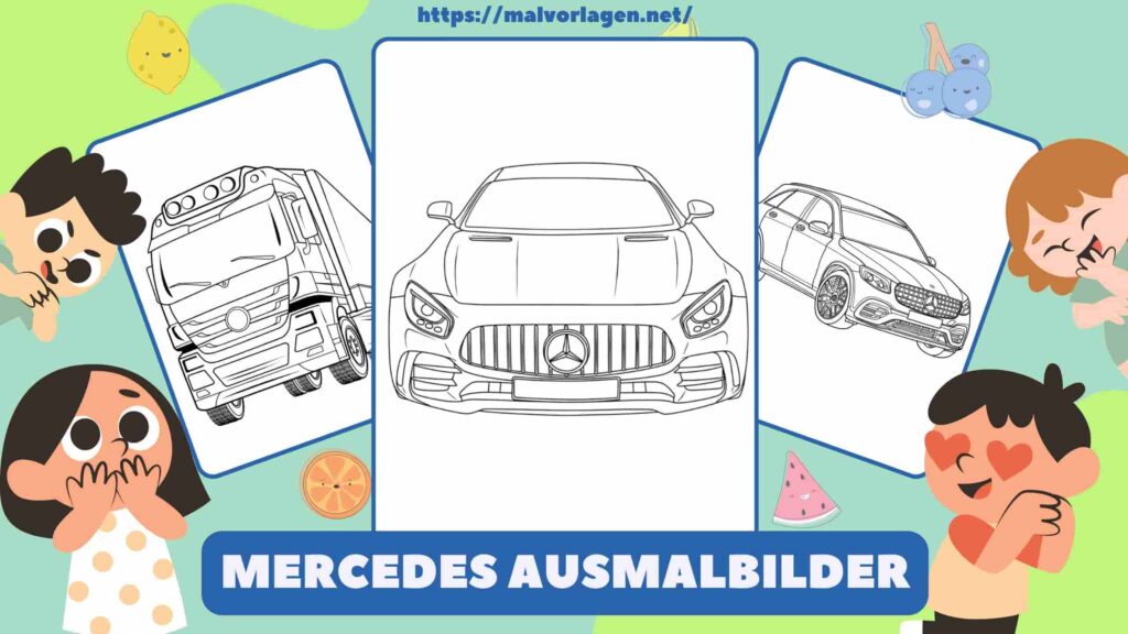 Mercedes Ausmalbilder