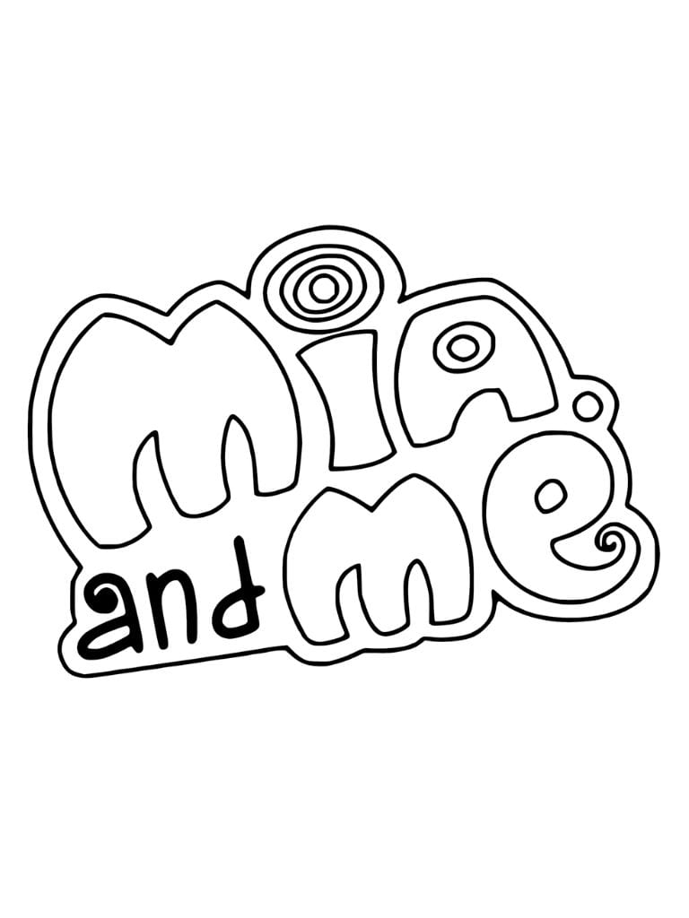 Mia And Me Logo Ausmalbilder