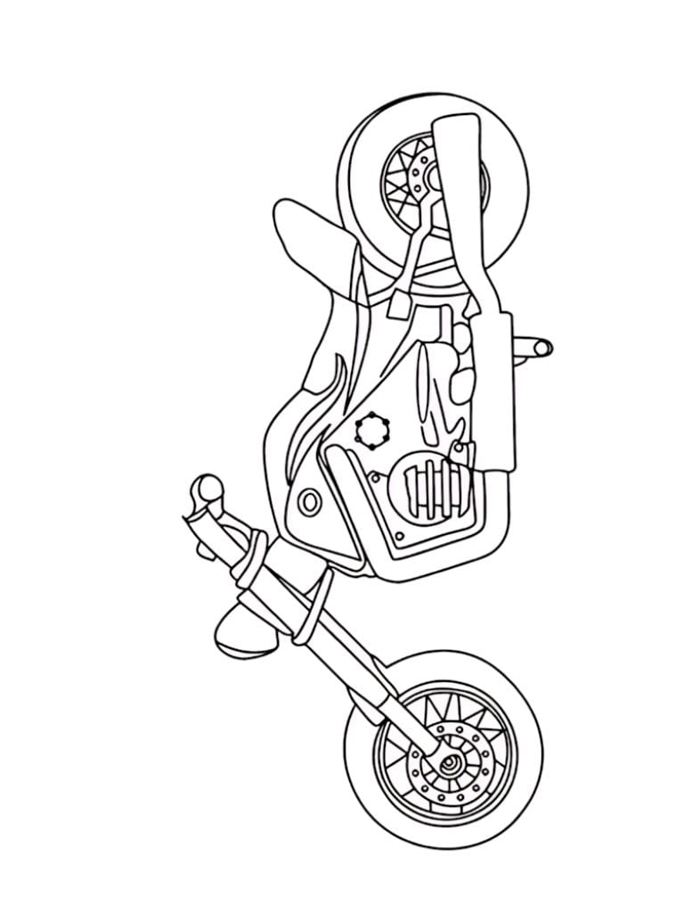 Motorrad Bilder Für Kinder Ausmalen