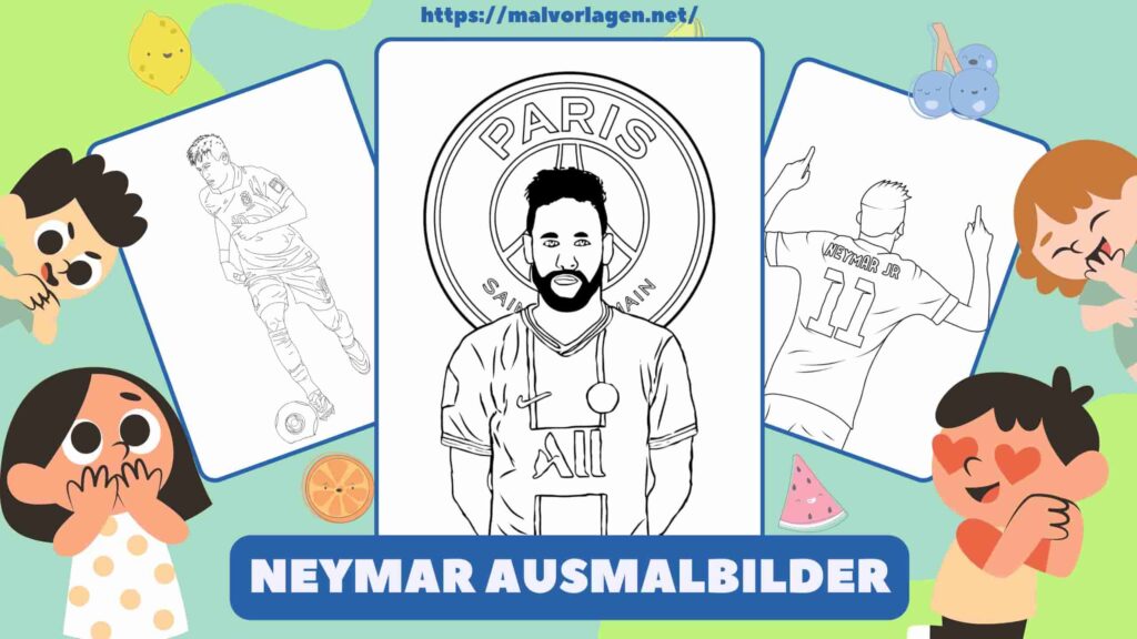 Neymar Ausmalbilder