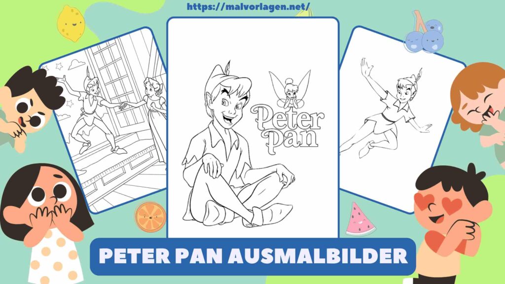 Peter Pan Ausmalbilder