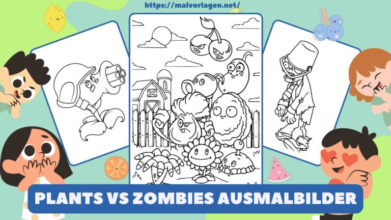 Plants Vs Zombies Ausmalbilder