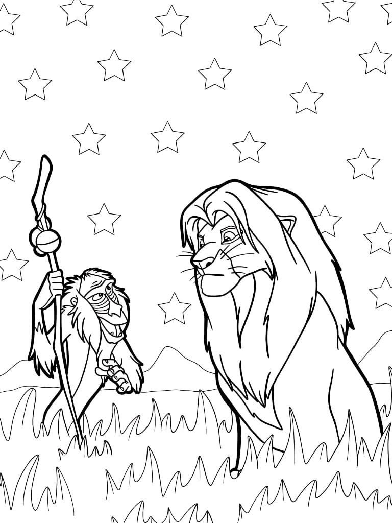 Rafiki Und Mufasa