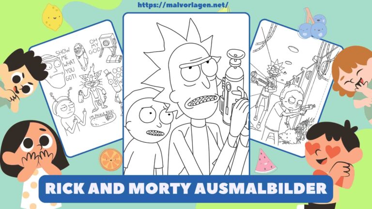 Rick And Morty Ausmalbilder