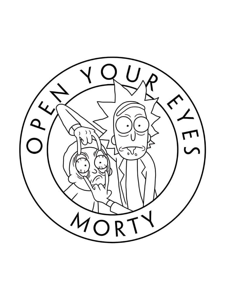 Rick Und Morty Fans Ausmalen