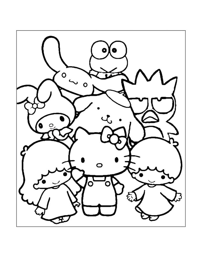 Sanrio Kitty Und Freunde