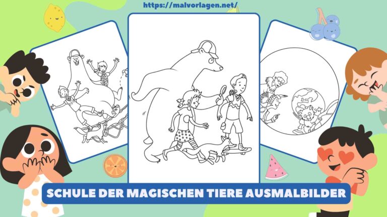 Schule Der Magischen Tiere Ausmalbilder