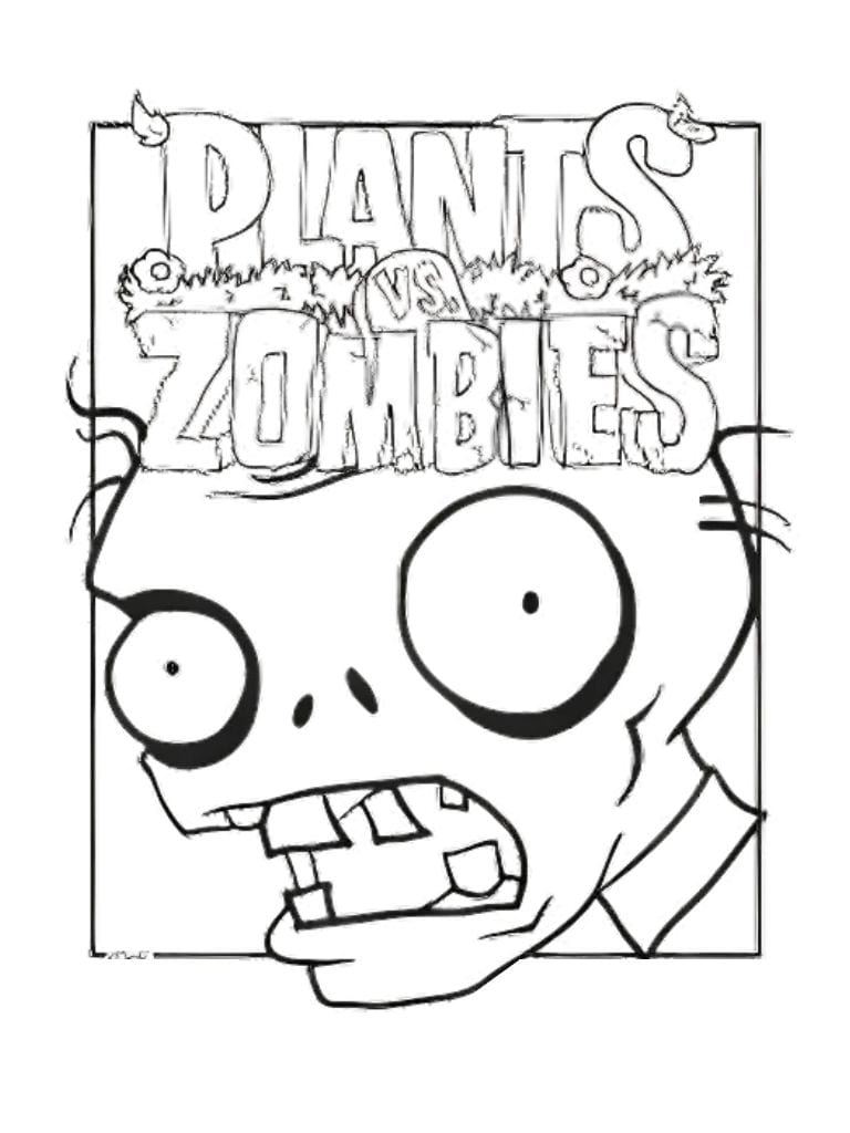 Spannende Ausmalbilder Plants Vs Zombies