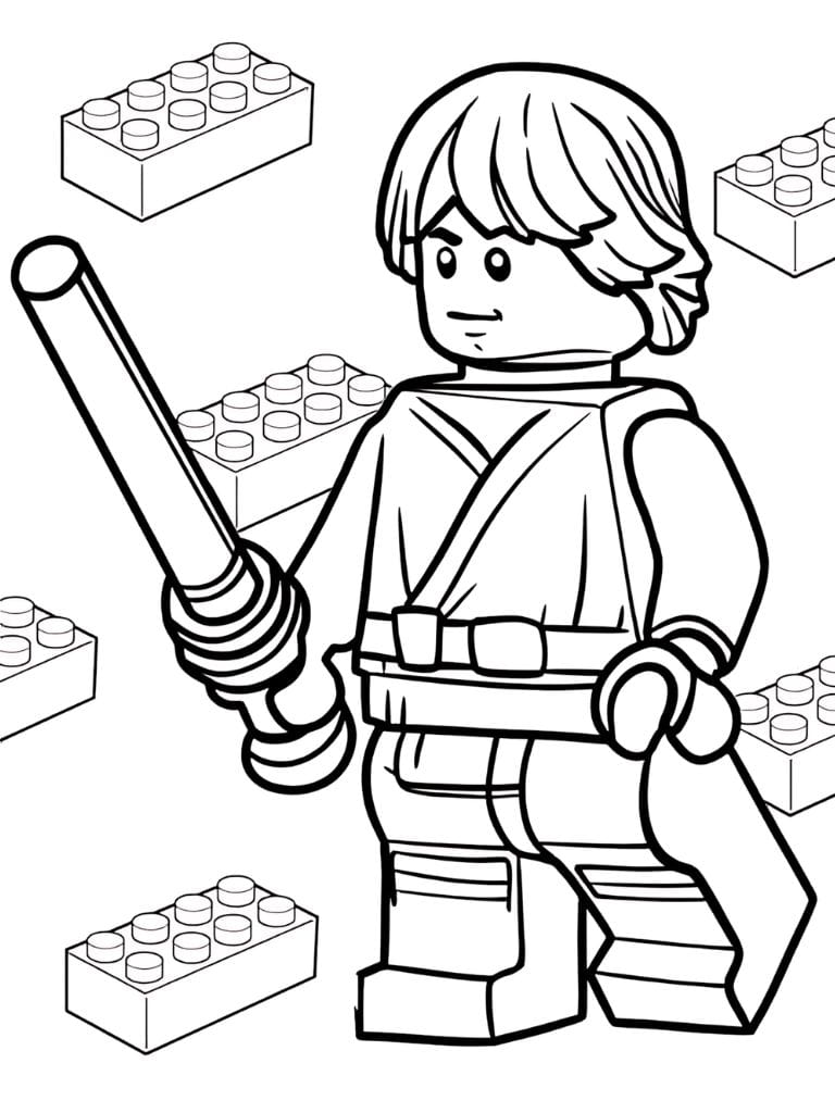 Star Wars Ausmalbilder Kreativ Lego