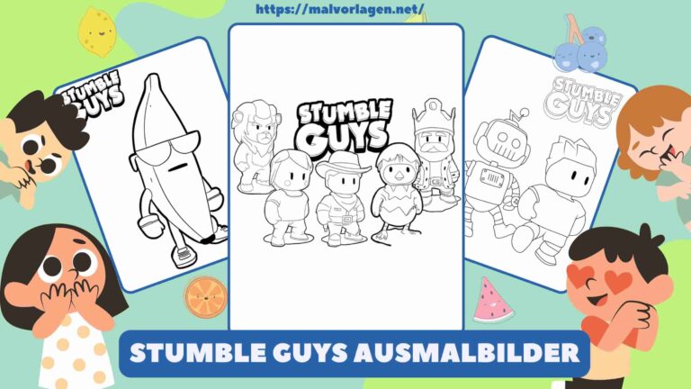 Stumble Guys Ausmalbilder