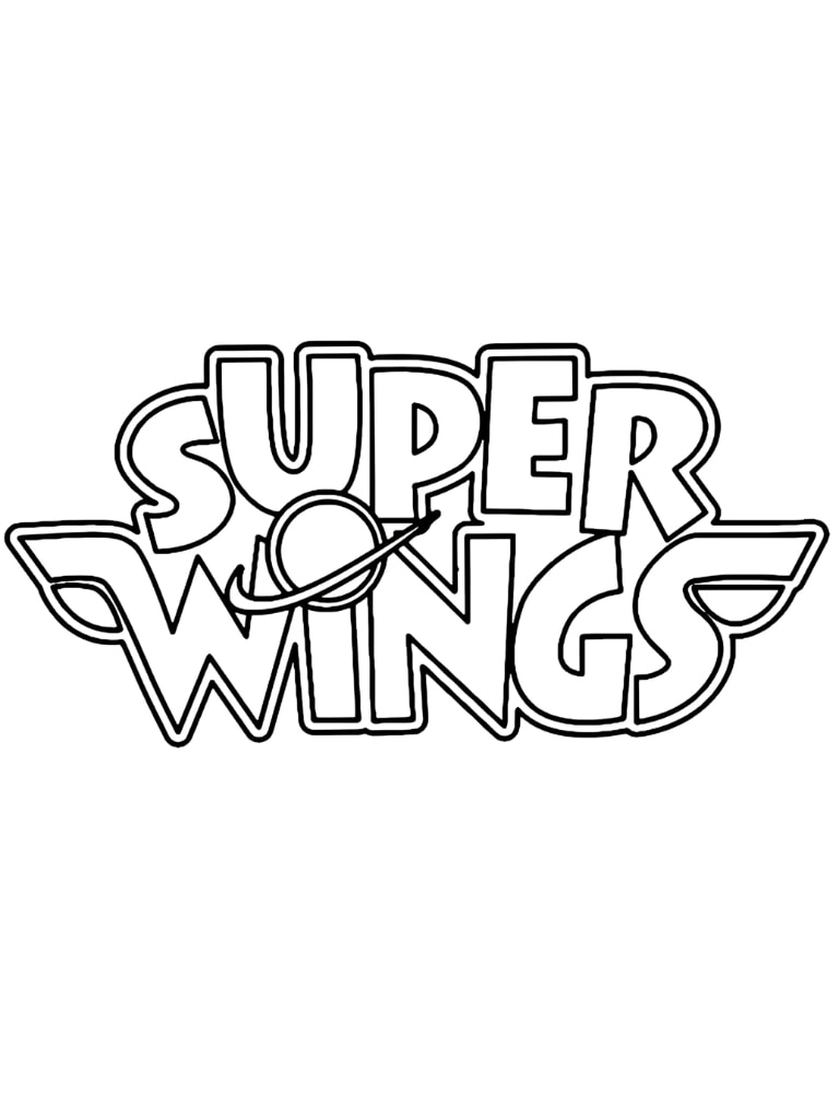 Super Wings Ausmalbilder Einfach