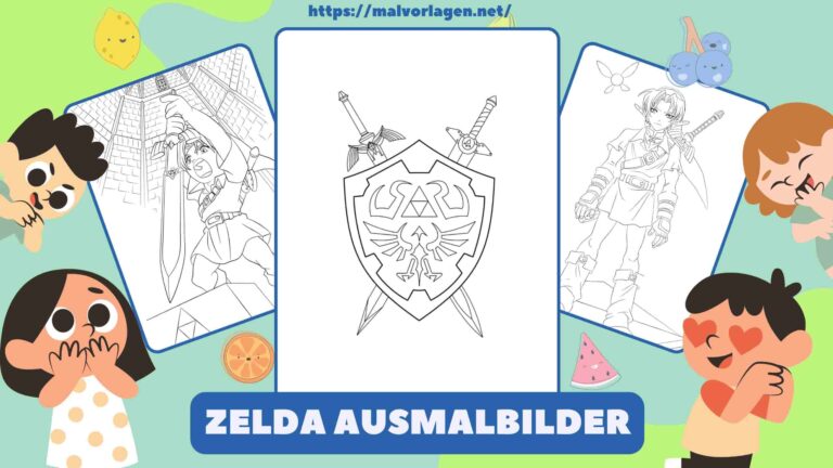 Zelda Ausmalbilder