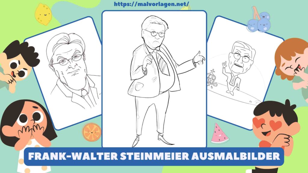 Frank Walter Steinmeier Ausmalbilder