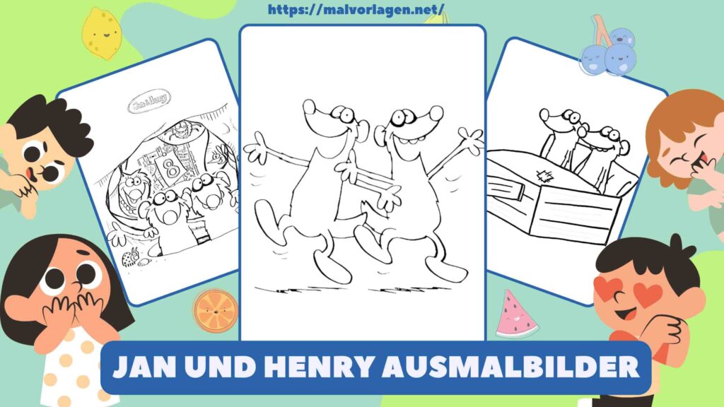 Jan Und Henry Ausmalbilder